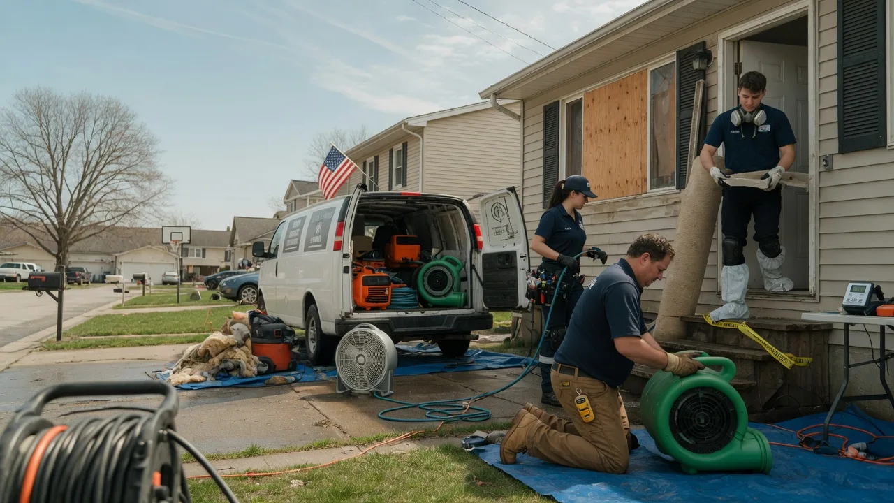 Water Damage Restoration in Fargo, OK near me